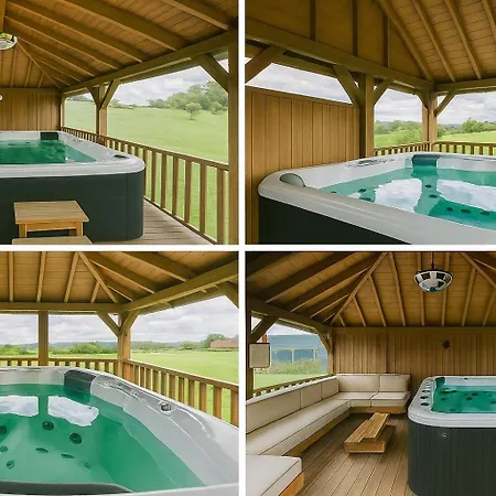 De 95m2 Au Coeur Du Pays D'auge, En Normandie Avec Piscine Et Jacuzzi Les Champeaux