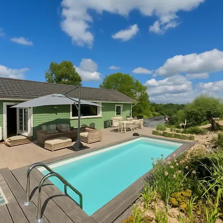 De 95m2 Au Coeur Du Pays D'auge, En Normandie Avec Piscine Et Jacuzzi 別荘 Les Champeaux