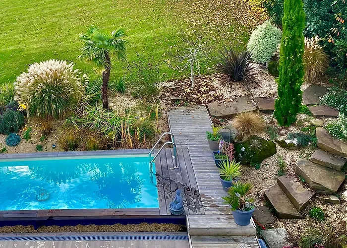 Holiday home De 95m2 Au Coeur Du Pays D'auge, En Normandie Avec Piscine Et Jacuzzi