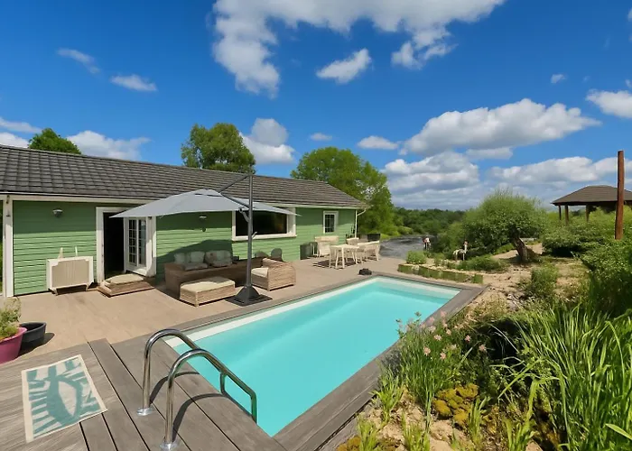 De 95m2 Au Coeur Du Pays D'auge, En Normandie Avec Piscine Et Jacuzzi Holiday home Les Champeaux